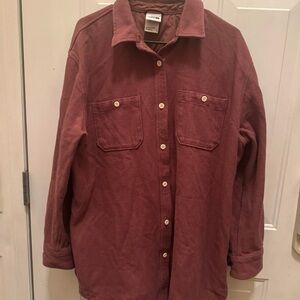 The North Face Women's Button Down Shirt - Maroon